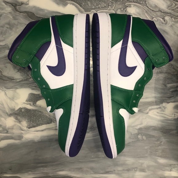 Nike Air Jordan 1 Mid Incredible Hulk - Picture 4 of 6